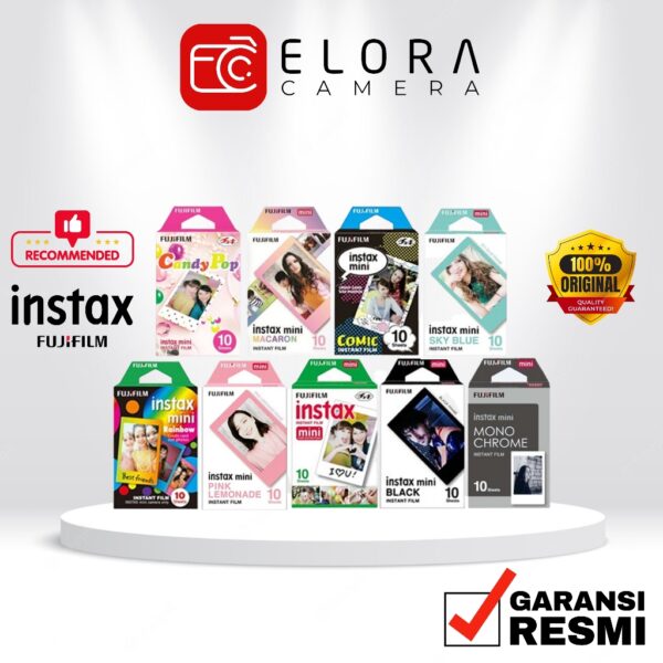 Fujifilm Instax Paper Mini Film Instax Mini Refill Original – Elora Camera