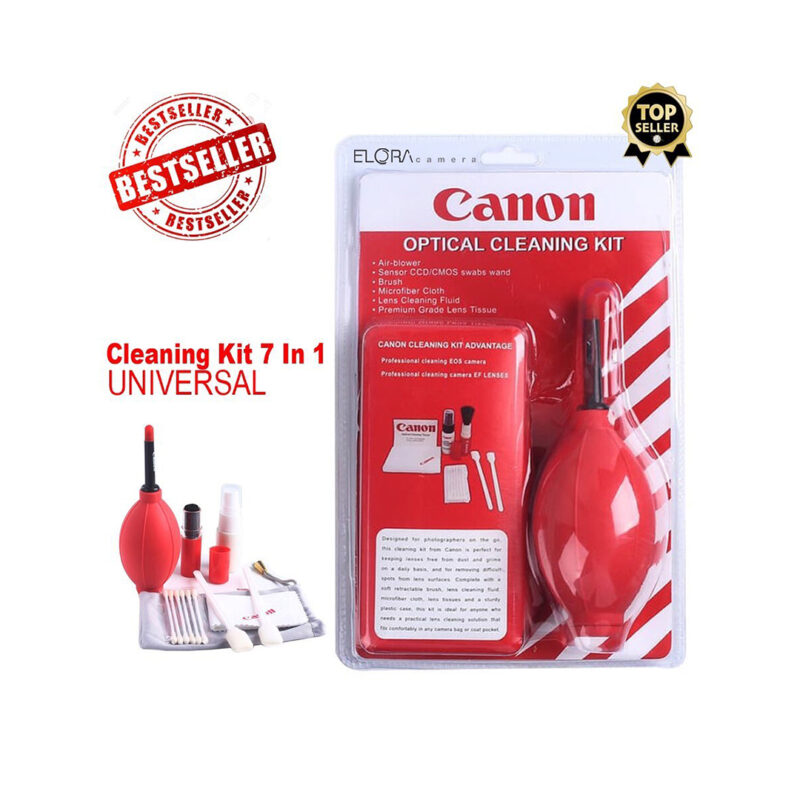 Cleaning Kit Canon Cleaning Set Pembersih Lensa Dlsr Slr Mirrorless Fujifilm Sony Nikon 7 in 1