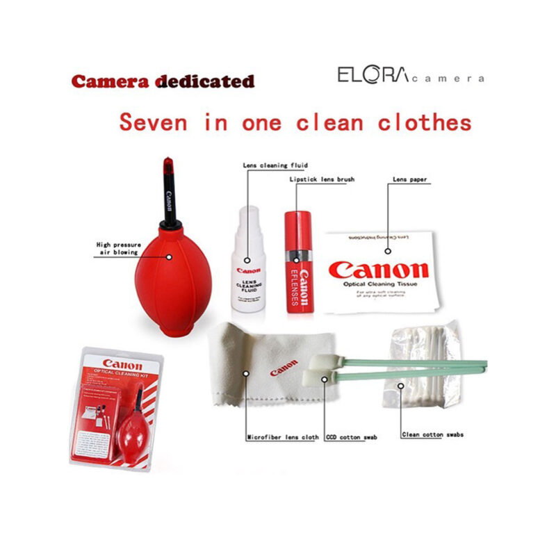 Cleaning Kit Canon Cleaning Set Pembersih Lensa Dlsr Slr Mirrorless Fujifilm Sony Nikon 7 in 1 - Image 2