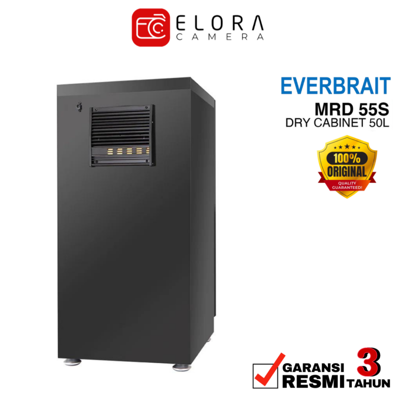 Dry Cabinet Everbrait Electronic Dry Cabinet MRD 55S 50L Dry Box Garansi Resmi – Tempat Penyimpanan Kamera - Image 3