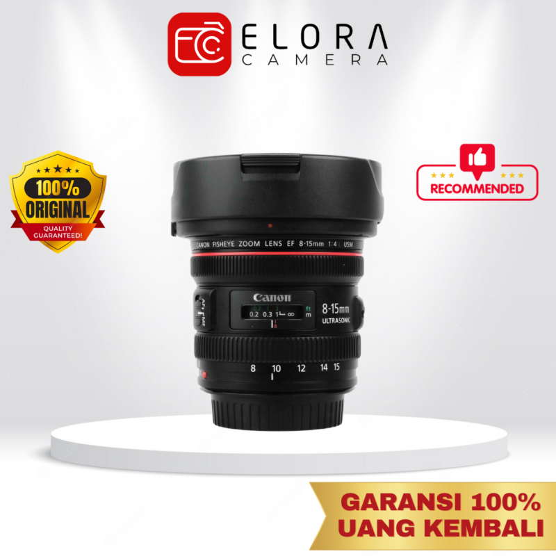 Canon EF 8-15mm F4 L USM / Lensa Canon EF 8-15 mm F4 L USM