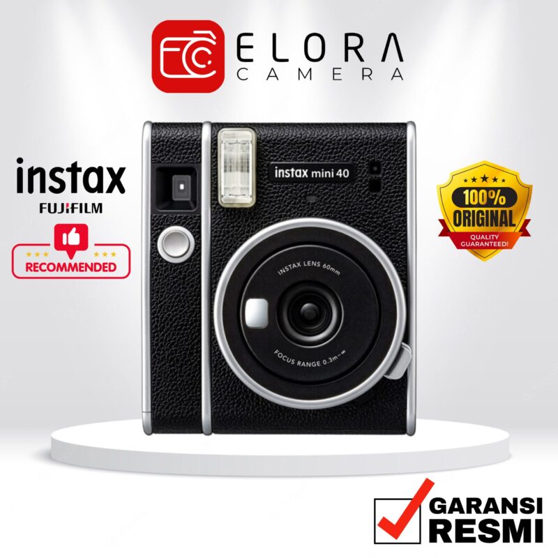 Fujifilm Instax Mini 40 Kamera Instant Garansi Resmi