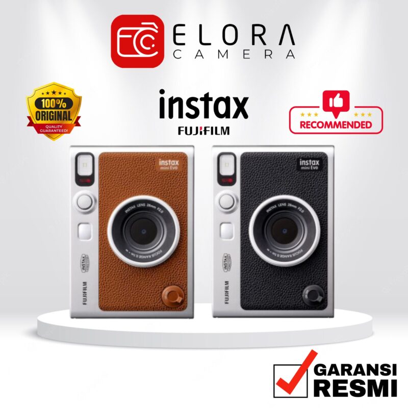 Fujifilm Instax Mini Evo Fuji Instant Camera Mini Evo Garansi Resmi