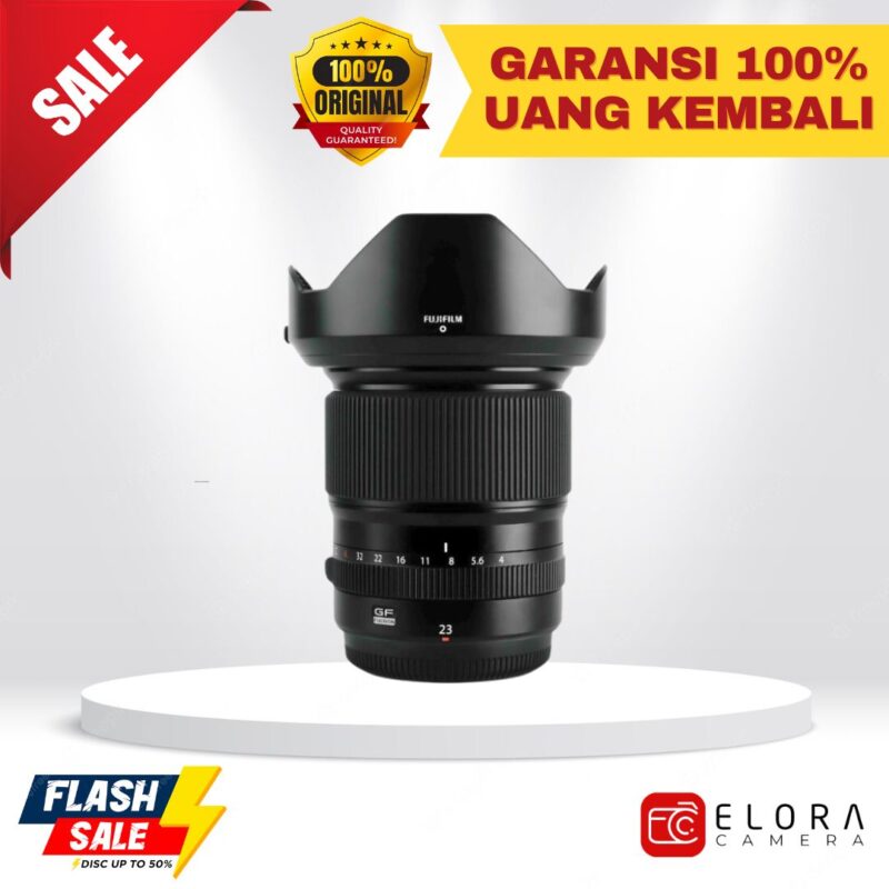 Fujifilm GF 23mm F4 R LM WR / Lensa Fujifilm GF 23mm F4 R LM WR