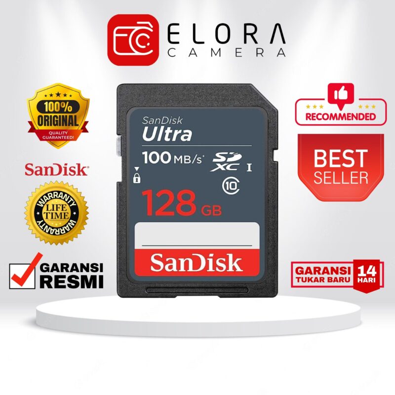SanDisk Ultra SDXC Card class 10 128GB