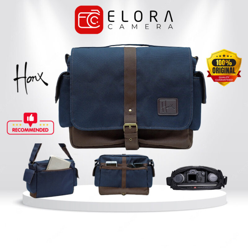 TAS KAMERA DSLR MIRRORLESS MEDIUM SELEMPANG SLING BAG HNX 020 - Image 2