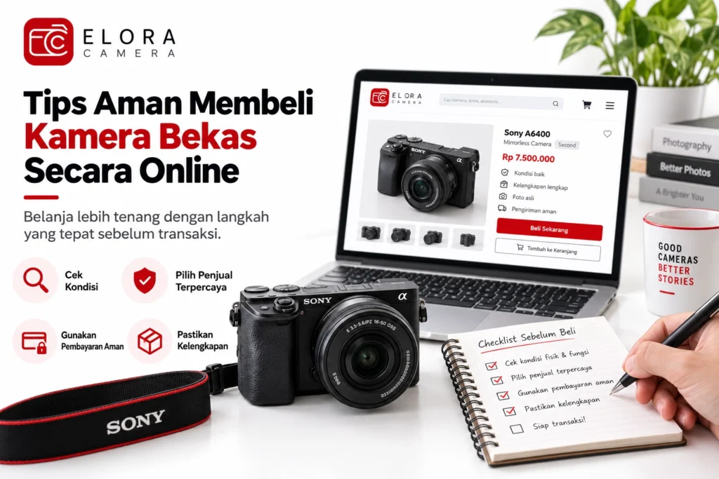 Tips Aman Membeli Kamera Bekas Secara Online
