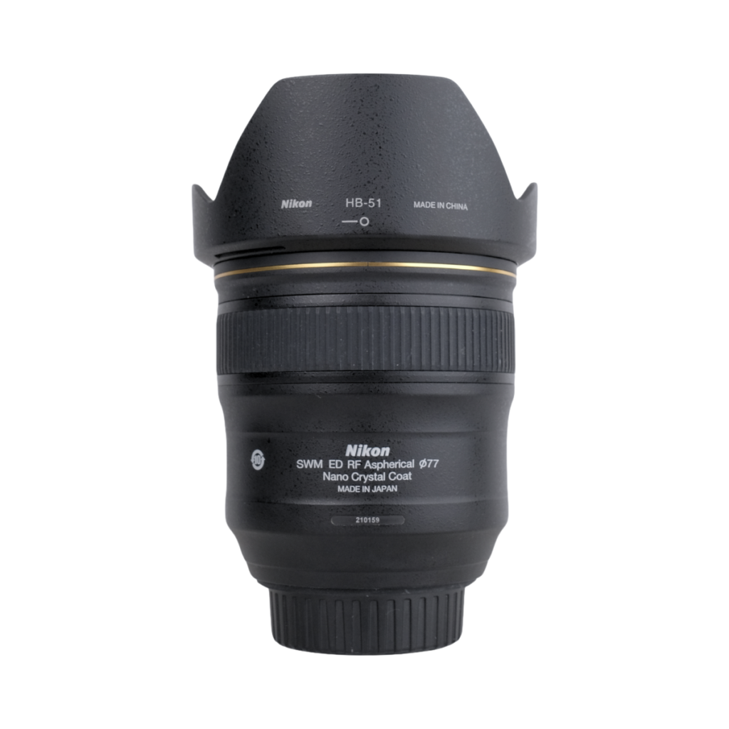 Lensa Nikon Af S 24mm F1 4 G Ed N Side Serial Front