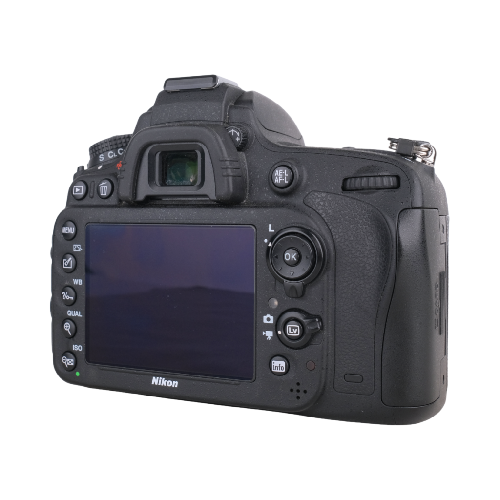 Nikon D600 Rear