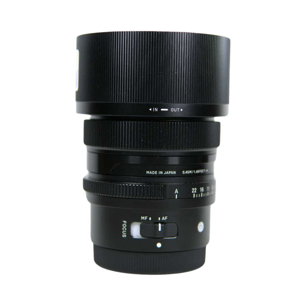 Sigma 50mm F2 Dg Dn For Sony Fe Side Display