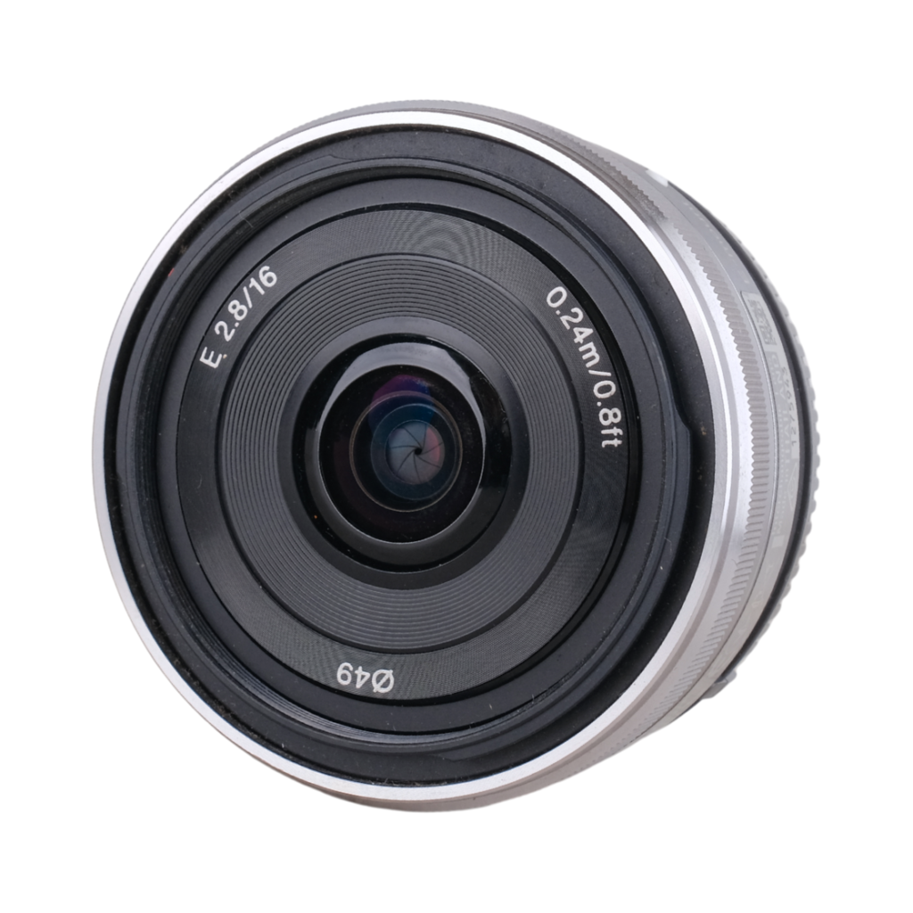 Sony E 16mm F2.8