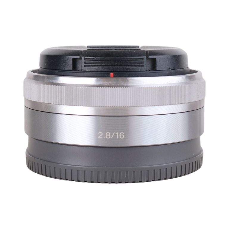 Sony E 16mm F2 8 Side Display