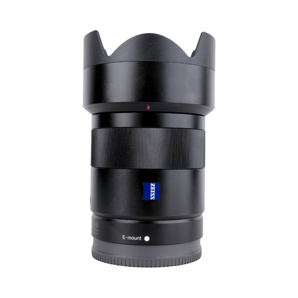 Sony E 24mm F1 8 Zeiss Side Display