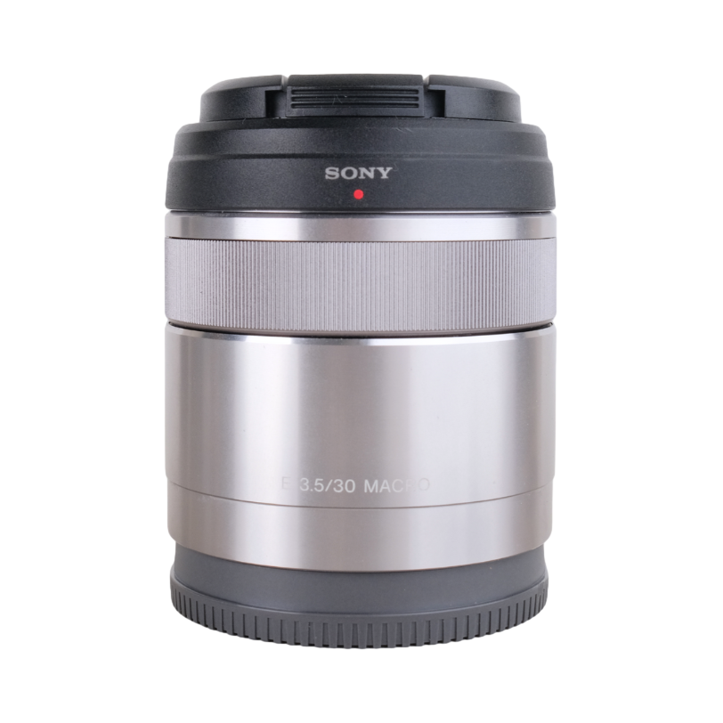 Sony E 30mm F3 5 Macro Side Logo