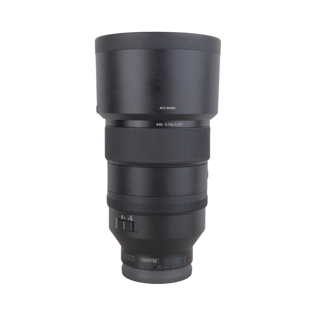 Sony Fe 135mm F1 8 Gm Side Serial Front